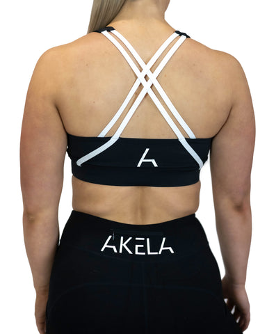Cross-back Sports Bra – Akela Apparel